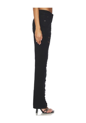 Jaded London Slashed Jean in Black. Size 25. Also in 32.
