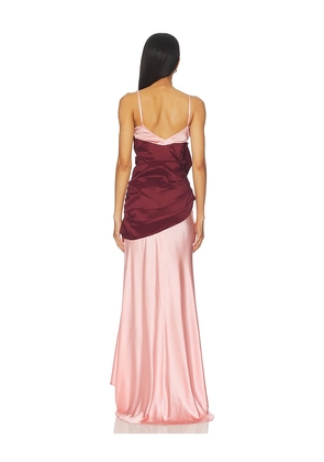 For Love & Lemons Leonora Gown in Pink. Size S. Also in XXS, XS.