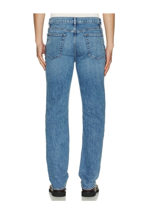 FRAME Modern Straight Jeans in Blue. Size 31. Also in 30.