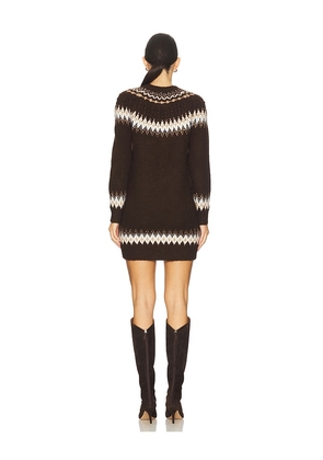 HEARTLOOM Ruby Dress in Brown. Size M. Also in XS, S, L.