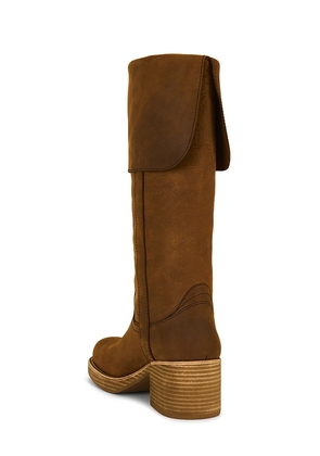 Jeffrey Campbell Cyrene Boot in Brown. Size 6. Also in 6.5, 7, 8, 8.5, 9.