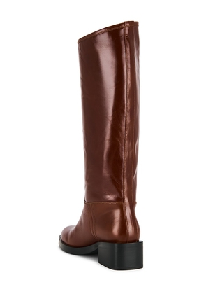 Jeffrey Campbell Reining-2 Boot in Cognac. Size 5.5. Also in 6.5, 7, 7.5, 8, 8.5.