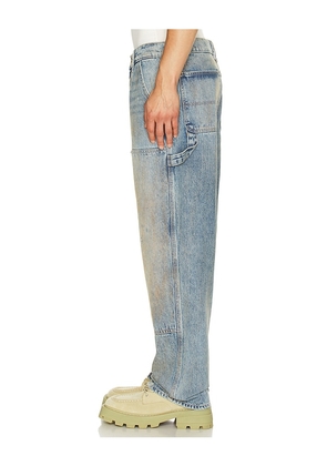 Guess Originals Panel Carpenter Pant in Blue. Size 32. Also in 30, 36.