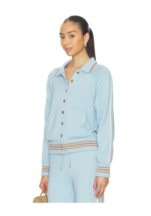 Guest In Residence Varsity Jacket in Baby Blue. Size S. Also in M.