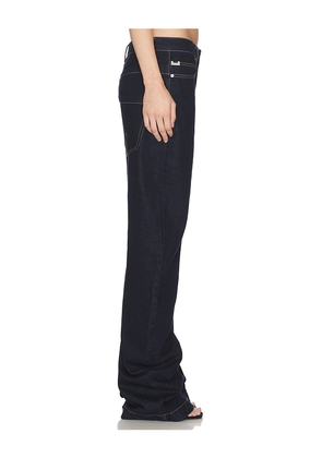 HAELO Banana Twist Flare Jean in Blue. Size 24. Also in 25, 29, 30.