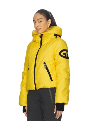 Goldbergh Porter Ski Jacket in Yellow. Size 34. Also in 36, 40.