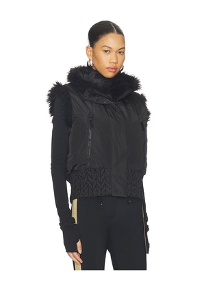 Goldbergh Dahlia Bodywarmer in Black. Size 36. Also in 38, 40.