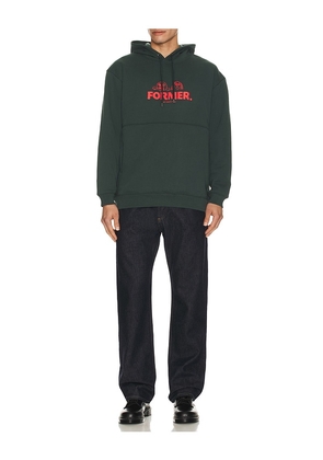 FORMER Want It All Hoodie in Dark Green. Size M. Also in XL/1X, S.