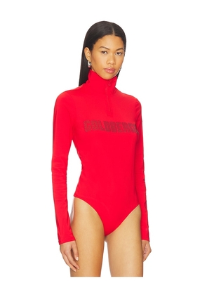 Goldbergh Spire Ski Body in Red. Size M. Also in L, S, XL.