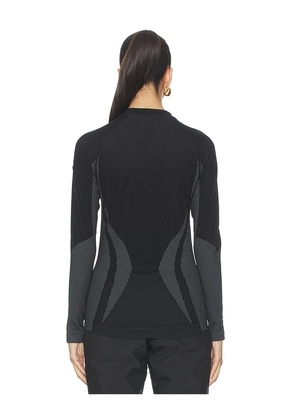 Goldbergh Slick Baselayer Long Sleeve in Black. Size S/M. Also in XXS/XS, L/XL.