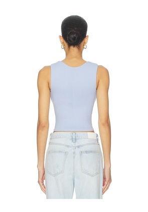 Free People x Intimately Clean Lines Muscle Cami In Dawn Breeze in Baby Blue. Size M/L. Also in L/XL.