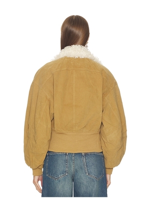 Isabel Marant Etoile Oana Jacket in Brown. Size 38/6. Also in 42/10.