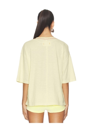 Free People x We The Free In Spring Tee in Yellow. Size M. Also in XS.