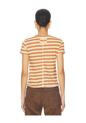 Free People x We The Free Nora Tee in Burnt Orange. Size L. Also in XS, S, M.