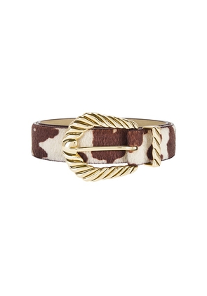 petit moments Modern Rodeo Belt in Brown. Size L. Also in M, XL.