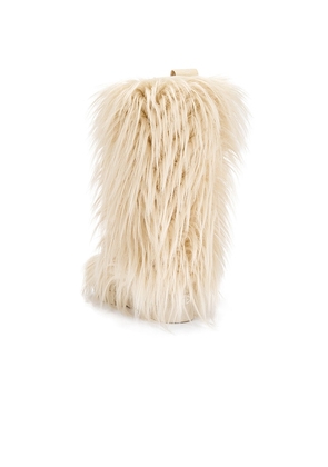 Goldbergh Leonora Faux High Snowboot in Cream. Size 38. Also in 39, 40.