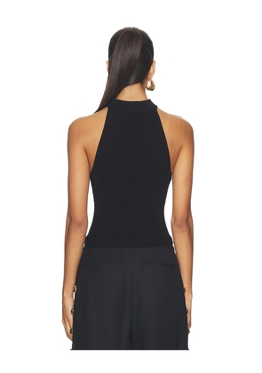 SIMKHAI Renlen Halter Top in Black. Size M. Also in XS.