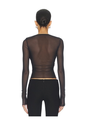I.AM.GIA Silo Sleeve Top in Black. Size M. Also in S.