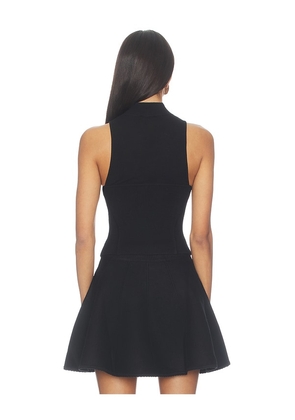 fleur du mal Layered Corset Top in Black. Size M. Also in XS, S.