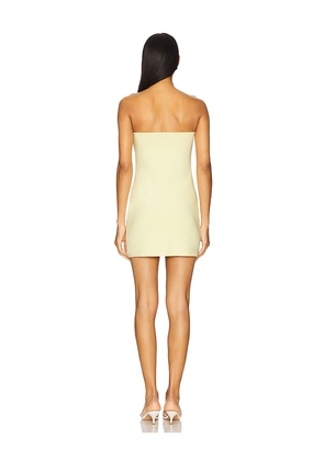 SNDYS Bonni Mini Dress in Yellow. Size XS. Also in M.
