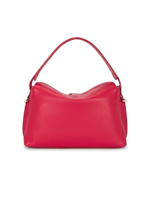 Flattered Hanna Mini Top Handle Bag in Red.