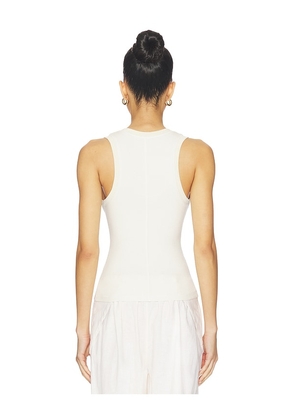 Free People Longer Days Tank in White. Size L. Also in M, XL.