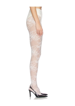 GIUSEPPE DI MORABITO Legging in White. Size S. Also in XS, M.