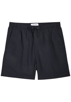 Norse Projects Hauge Shell Swim Shorts - Navy - S