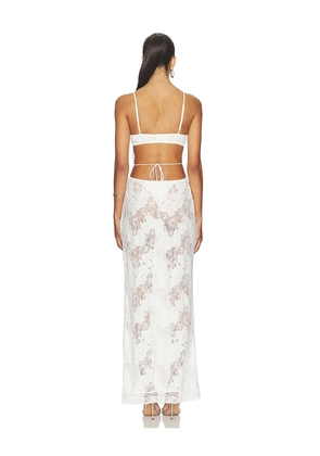 I.AM.GIA Leona Maxi Dress in White. Size S. Also in XS, M, L, XL.