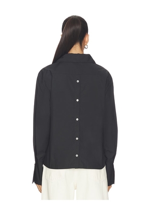 HEVRON Paola Top in Black. Size S. Also in M.