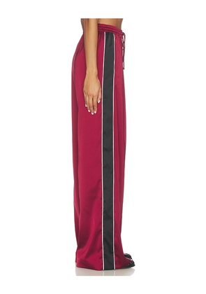 Gestuz Tracey High Waisted Pants in Burgundy. Size 32. Also in 34.