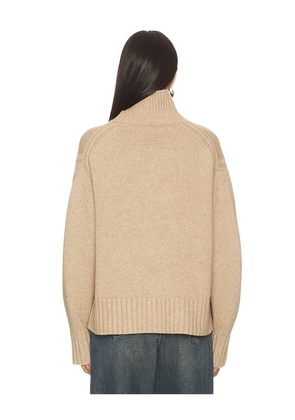 Guest In Residence Cozy Turtleneck Sweater in Beige. Size M. Also in L.