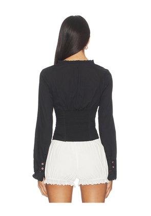 Free People Frankie Corset Top in Black. Size M. Also in XS, S.