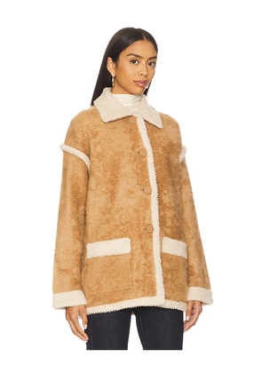 Guest In Residence Grizzly Jacket in Brown. Size M. Also in S, L, XL.