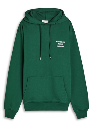 DRÔLE DE Monsieur Nfpm Hooded Cotton Sweatshirt - Dark Green - XL