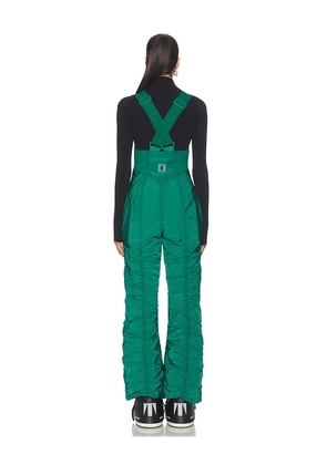 Free People x FP Movement Lift Laugh Love Ski Bib in Green. Size XS. Also in L, M, S.