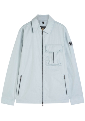 Belstaff Drome Cotton-blend Overshirt - Light Blue - Xxl