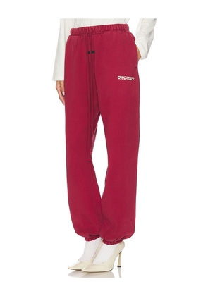 Fear of God ESSENTIALS Classic Sweatpant in Red. Size M. Also in XS, S, L.