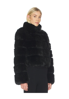 Generation Love Lyla Faux Fur Jacket in Black. Size S. Also in XS, M, L, XL.