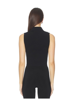 SIMKHAI Tatum Sleeveless Top in Black. Size M. Also in XS.