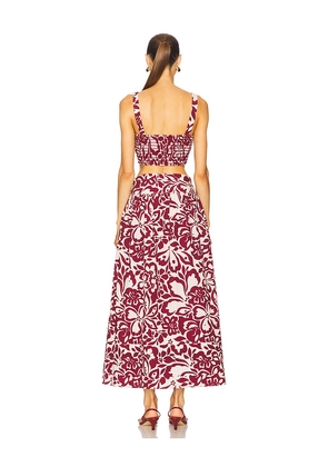 SAYLOR Viv Set in Burgundy. Size M. Also in L.