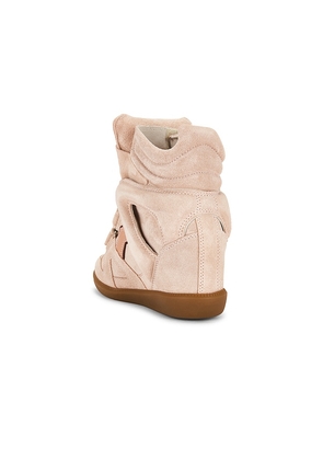 Isabel Marant Bekett Sneaker in Pink. Size 38. Also in 39, 40, 41.