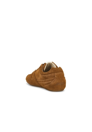 Isabel Marant Senny Low Sneaker in Brown. Size 38. Also in 37, 39, 40, 41.