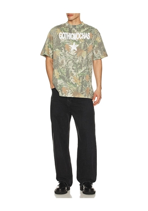 Gothicmochas Rockstar Tee in Green. Size M. Also in S, L, XL/1X.