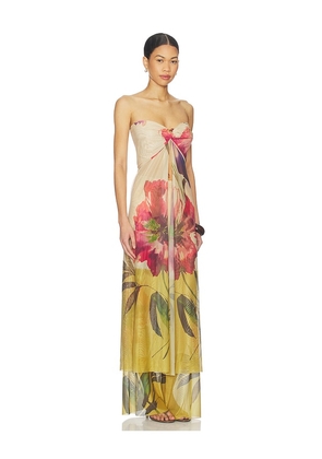 JBQ Coast Top in Yellow,Red. Size L. Also in XS, M.