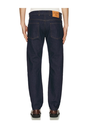 Iron & Resin The Bodie Denim Pant V2 in Blue. Size 31. Also in 30, 32, 33, 34.