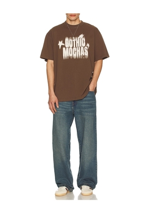 Gothicmochas Star Power 2.0 Tee in Brown. Size M. Also in S, L, XL/1X.