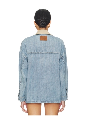 Free People x We The Free Lemon Denim Jacket in Denim-Light. Size L. Also in S, M, XL.