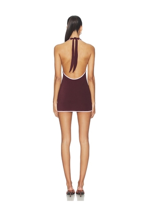 FAE Ava Mini Dress in Purple. Size M. Also in S, L.