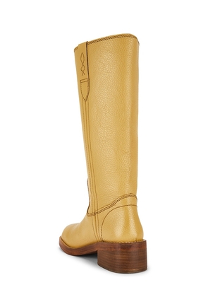 Free People Blaze Pull On Boot in Tan. Size 10. Also in 6, 6.5, 7, 8, 8.5, 9, 7.5.